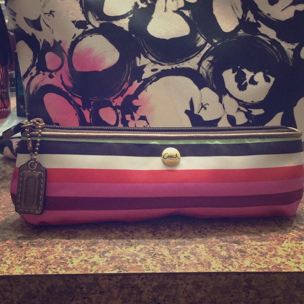 Coach pouch